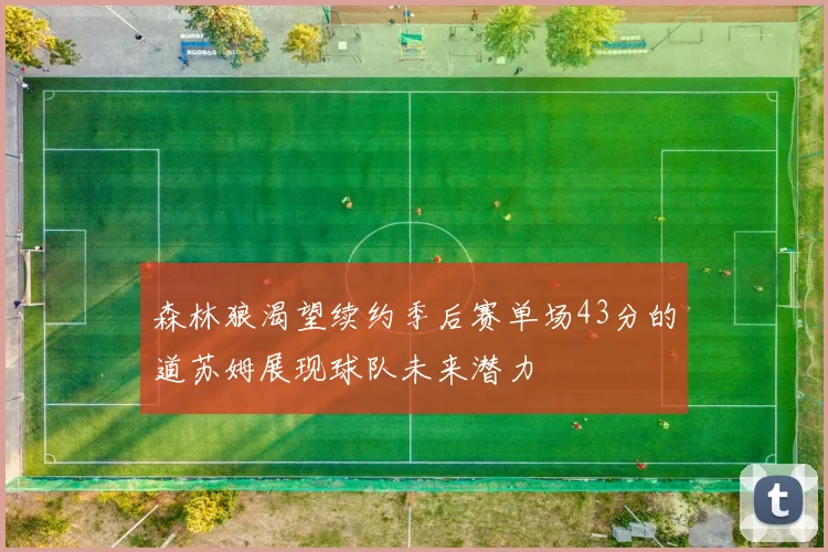 森林狼渴望续约季后赛单场43分的道苏姆展现球队未来潜力